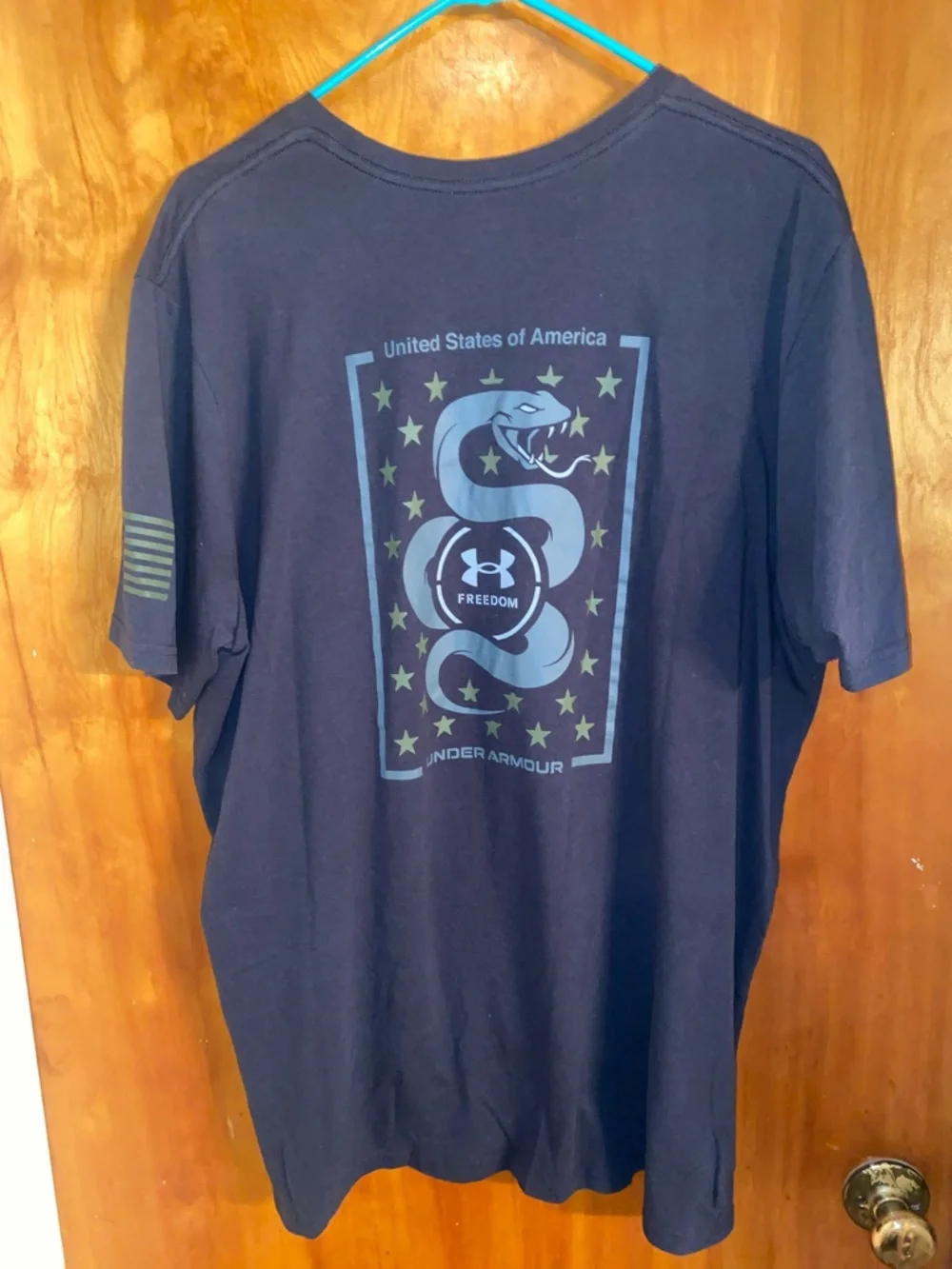 Under Armour Men's Tactical Mission Made T-Shirt. SZ XXL - Picture 4 of 5